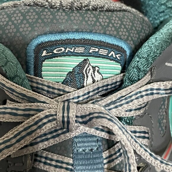 SOLD ALTRA Lone Peak 3 Gray 6 Waterproof Polartec Running Zero Drop Shoe Sneaker - Picture 9 of 17